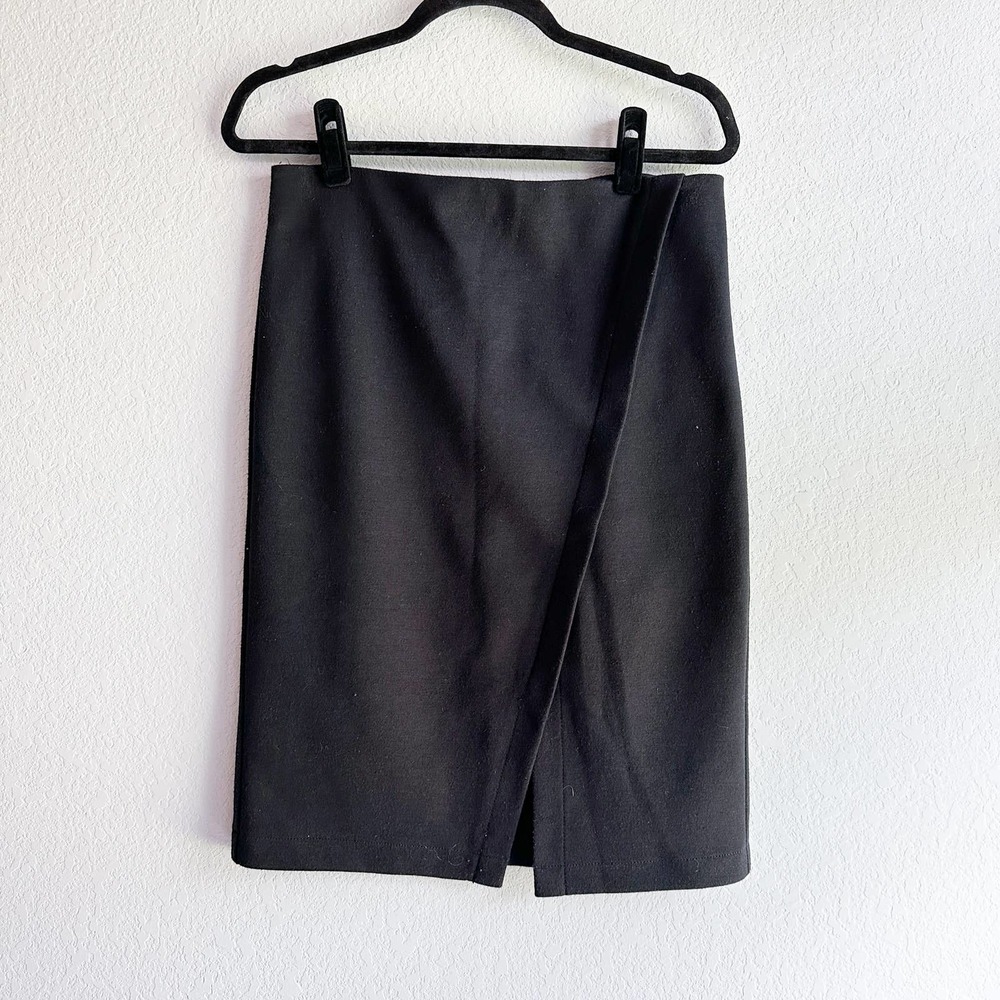 Loft Medium Black Pencil Skirt